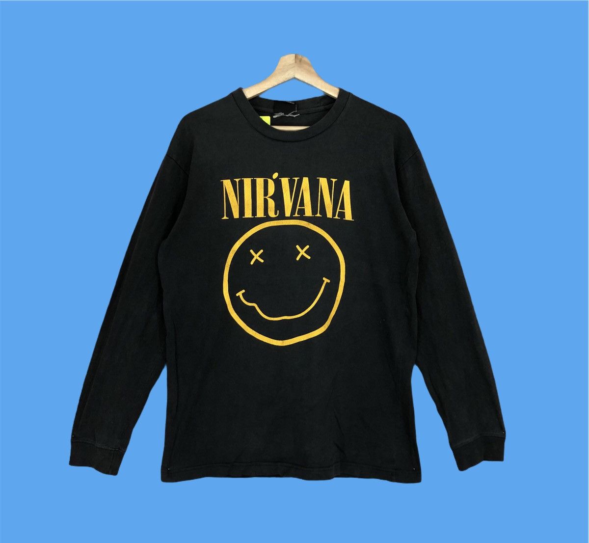 Vintage LASTDROP!! Vintage Bootleg Nirvana Nevermind Longsleeve