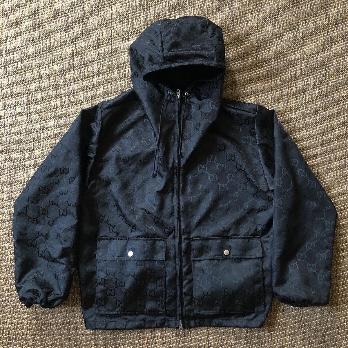 Gucci Gucci Off The Grid GG - Hooded Jacket sz46 | Grailed 