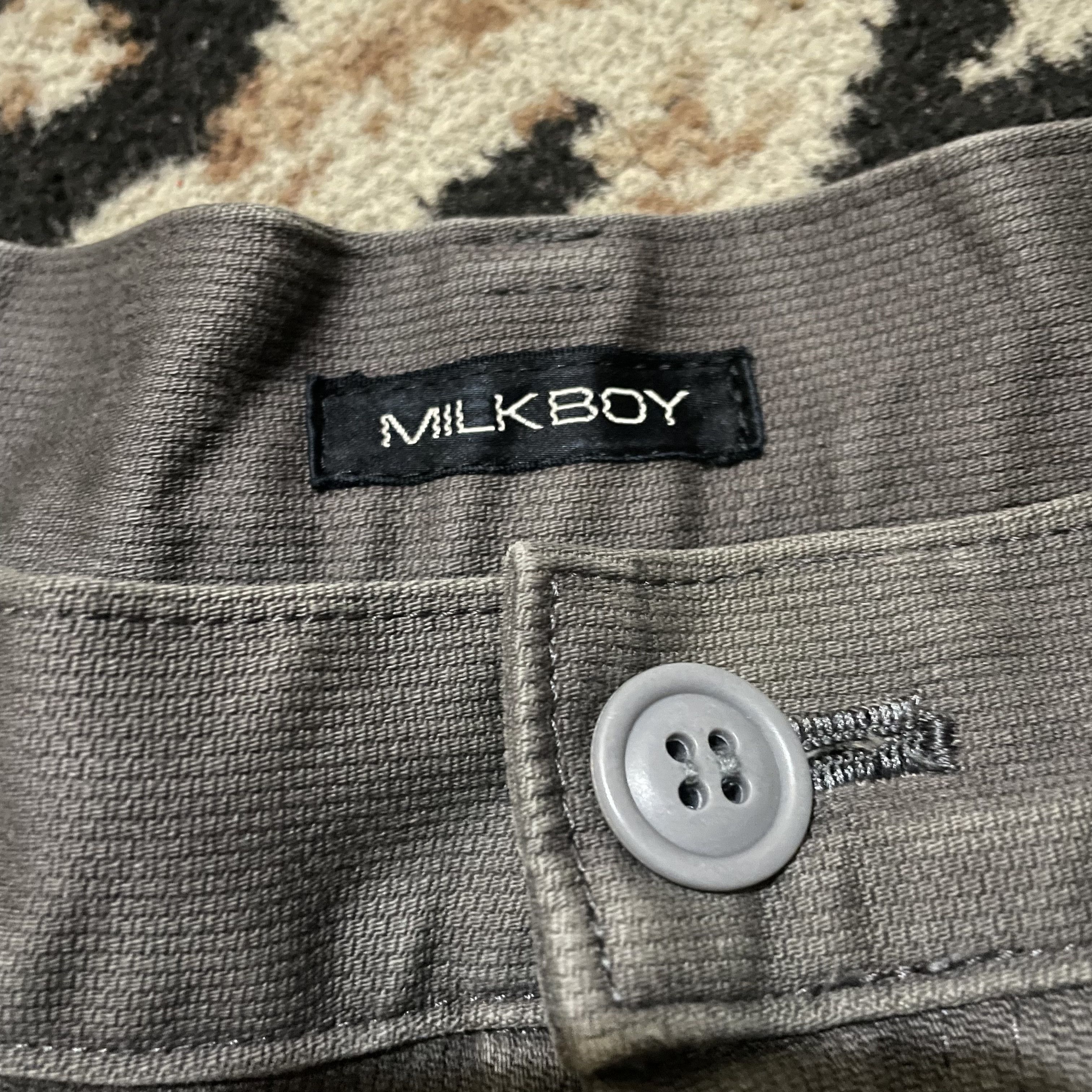 Japanese Brand Milkboy Cargo Pants Size US 30 / EU 46 - 4 Thumbnail