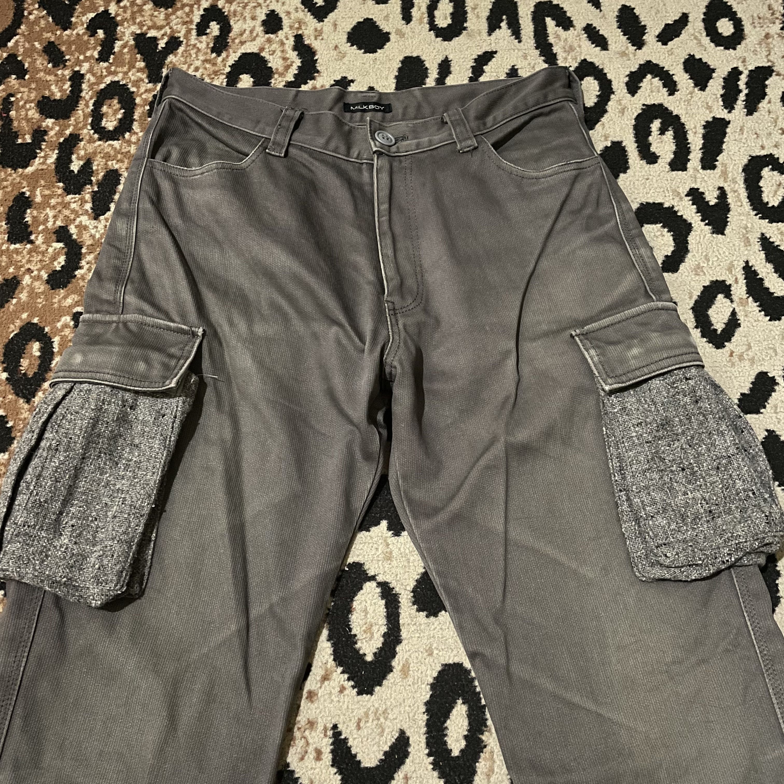 Japanese Brand Milkboy Cargo Pants Size US 30 / EU 46 - 2 Thumbnail