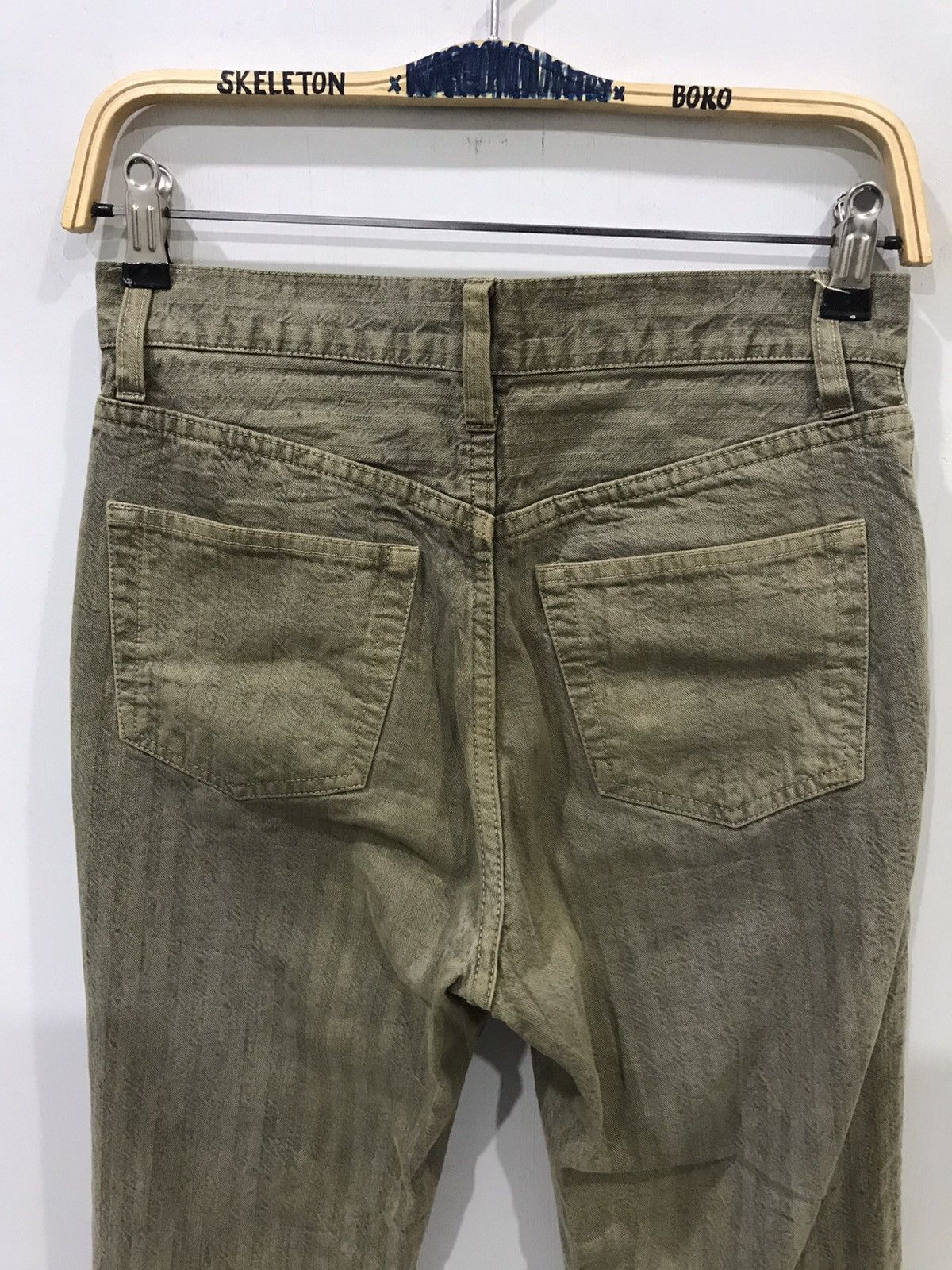 Designer × Japanese Brand ADD's Cloth Japan Artisanal Designer Vertical Stripe Pant Size US 27 - 6 Thumbnail