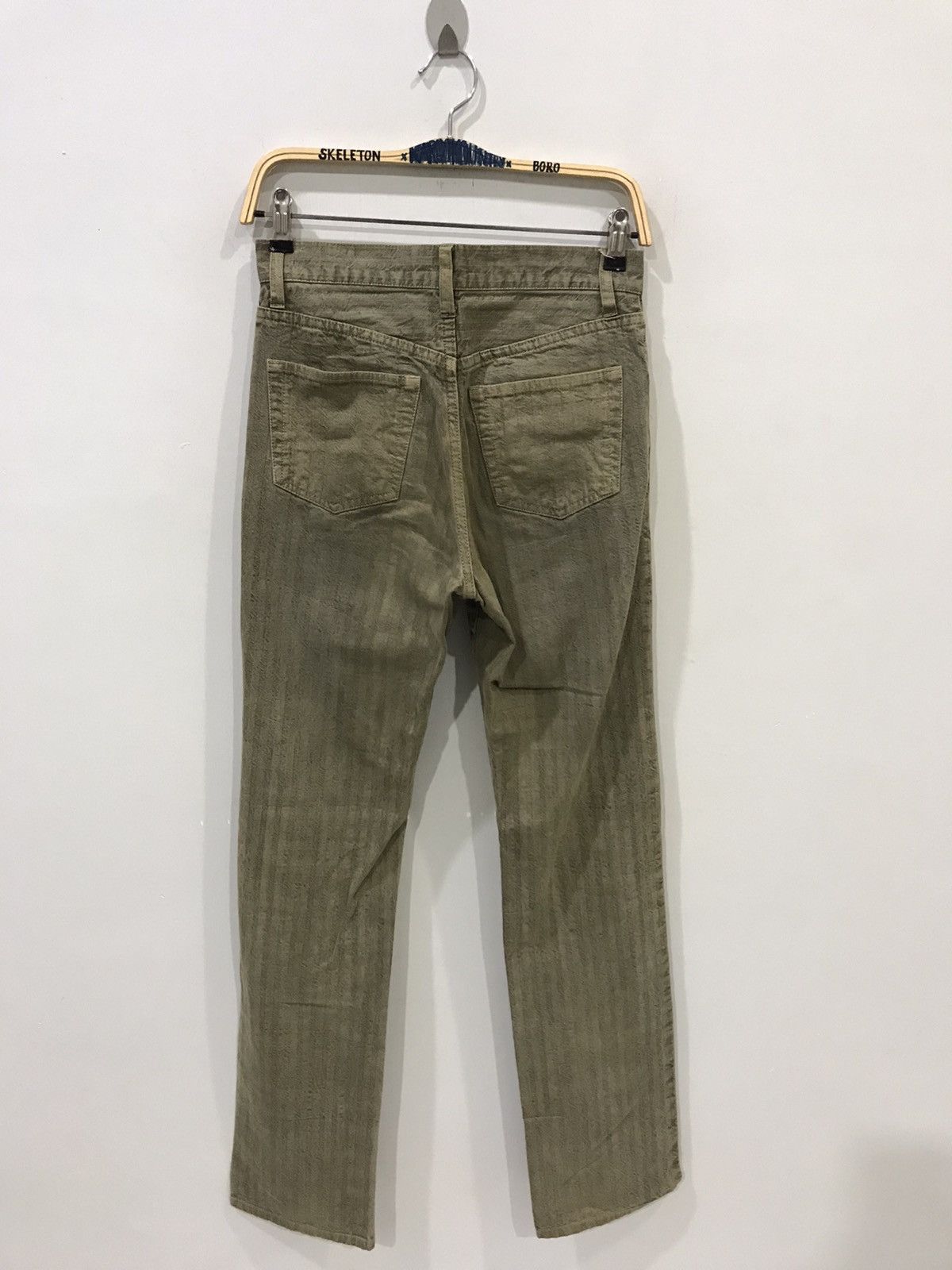 Designer × Japanese Brand ADD's Cloth Japan Artisanal Designer Vertical Stripe Pant Size US 27 - 5 Thumbnail