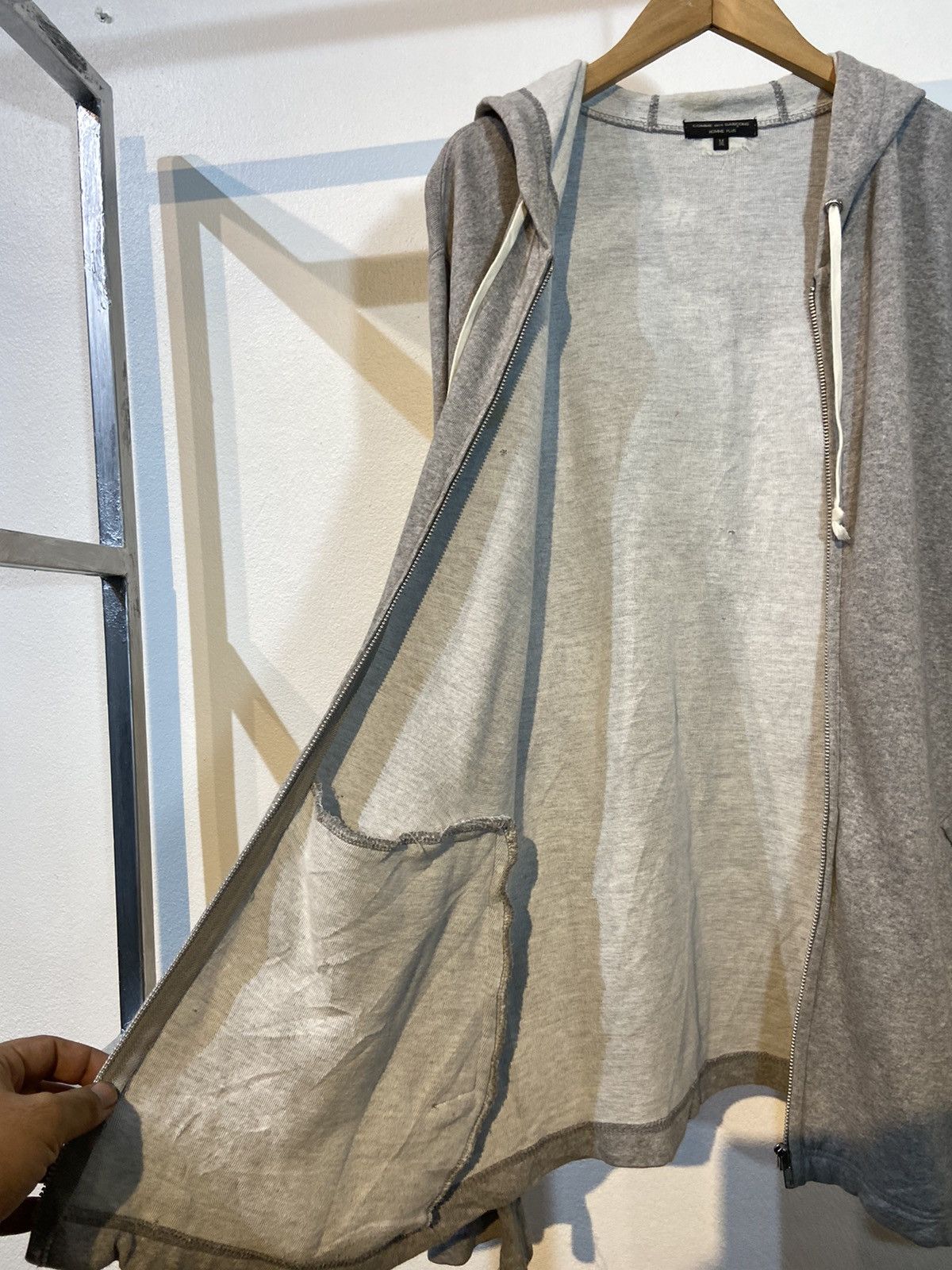 Comme des Garcons Homme Plus Comme des Garcons • Homme Plus Transparent Skull Hoodie Size US M / EU 48-50 / 2 - 11 Thumbnail