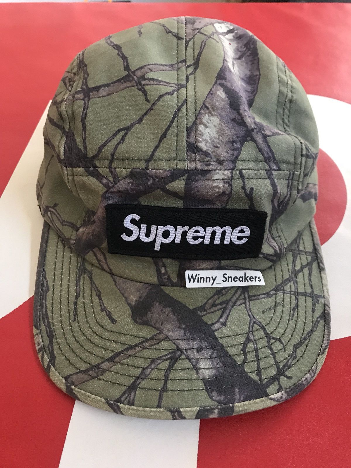 Supreme Supreme Field Tree Camo 5 panel Hat Pullover Green 2012 Grailed