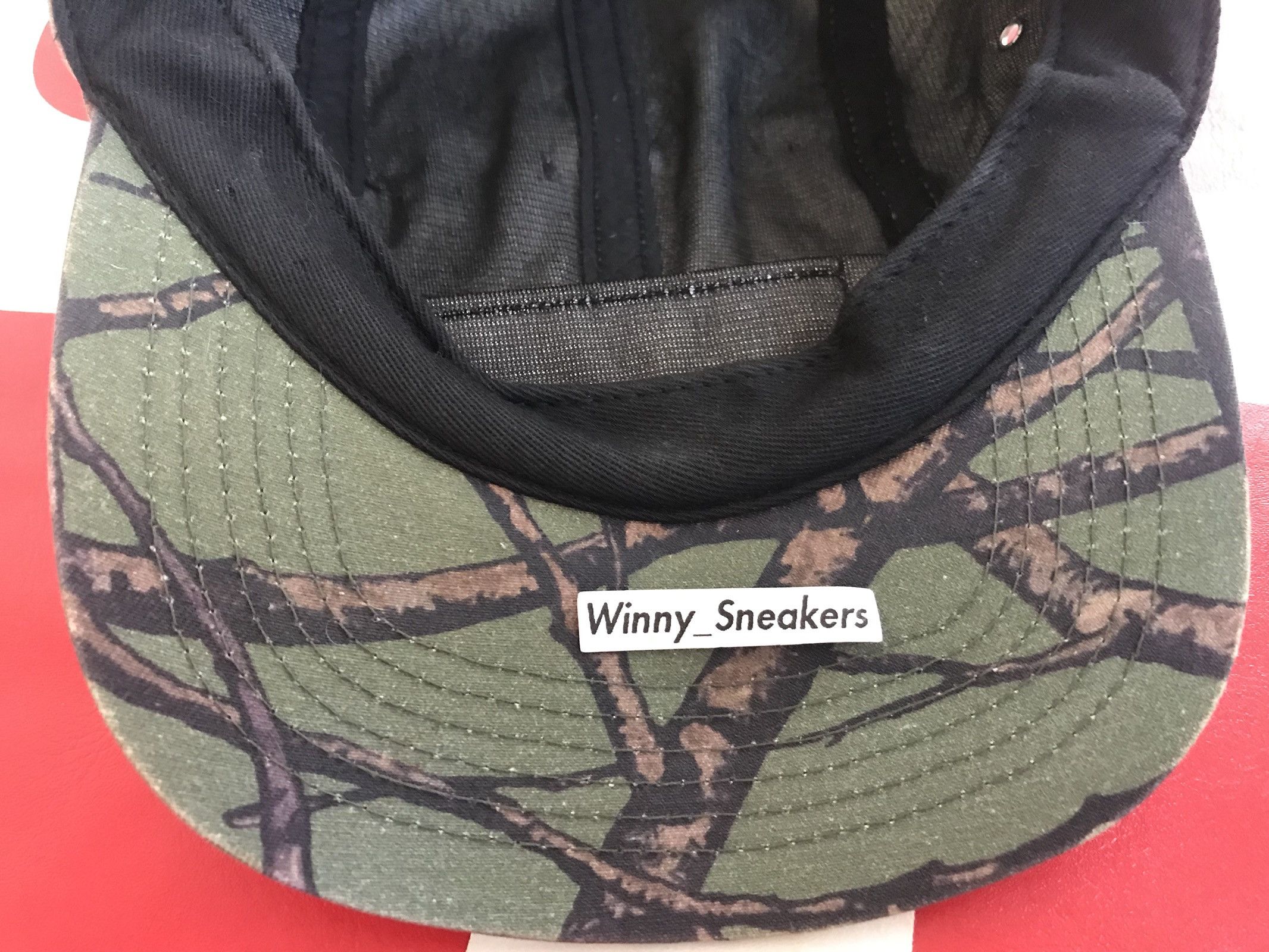 Supreme Supreme Field Tree Camo 5-panel Hat Pullover Green 2012 Size ONE SIZE - 5 Thumbnail