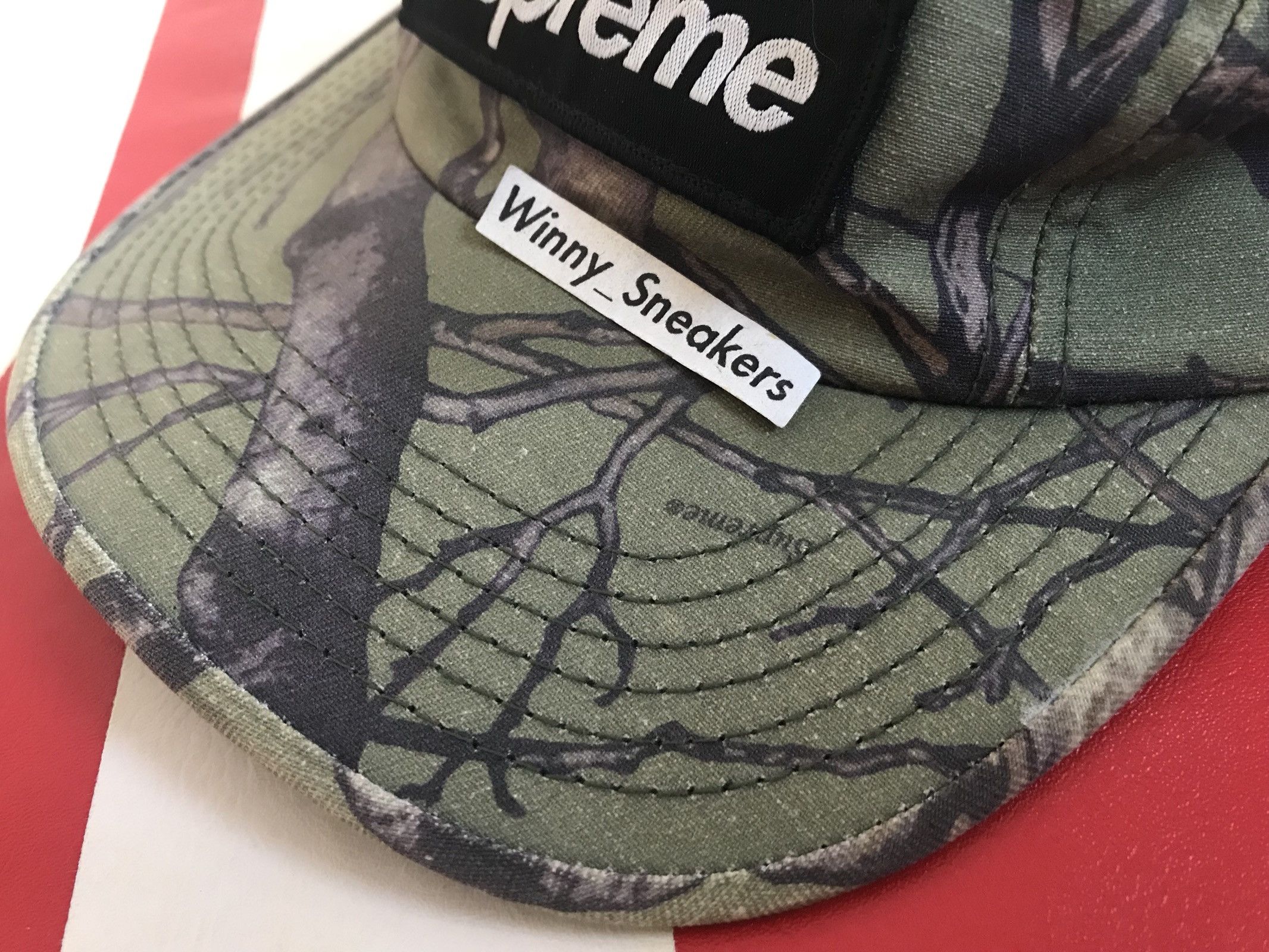Supreme Supreme Field Tree Camo 5-panel Hat Pullover Green 2012 Size ONE SIZE - 3 Thumbnail
