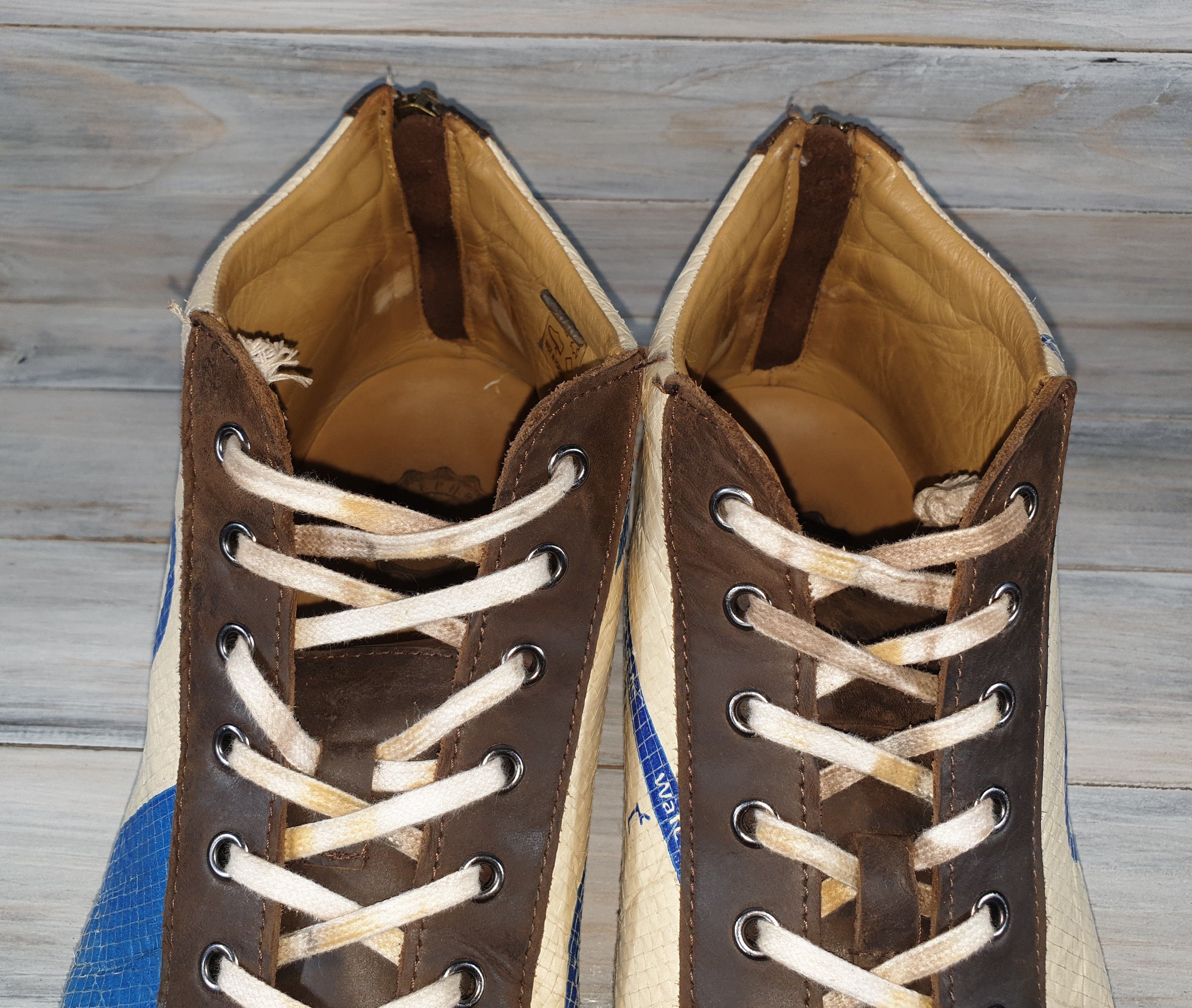 Other ELEPHBO Zurich SNEAKERS HIGH BLUE EAGLE Handmade Size US 11 / EU 44 - 9 Thumbnail