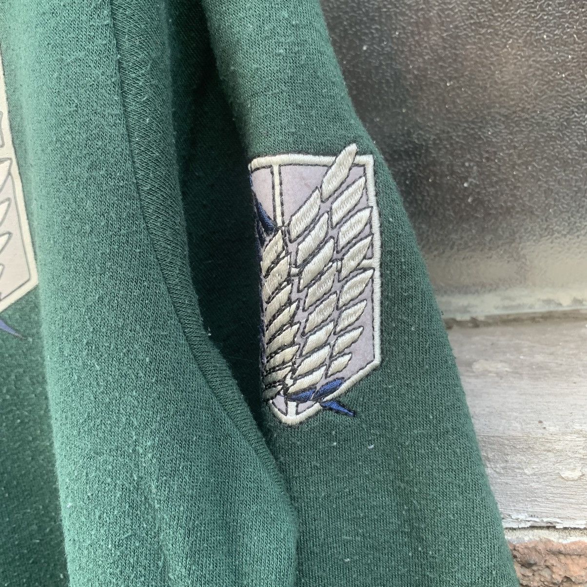 Anime × Vintage Vintage Attack On Titan/Anime/Movie/Game Pullover Hoodie Size US L / EU 52-54 / 3 - 4 Thumbnail