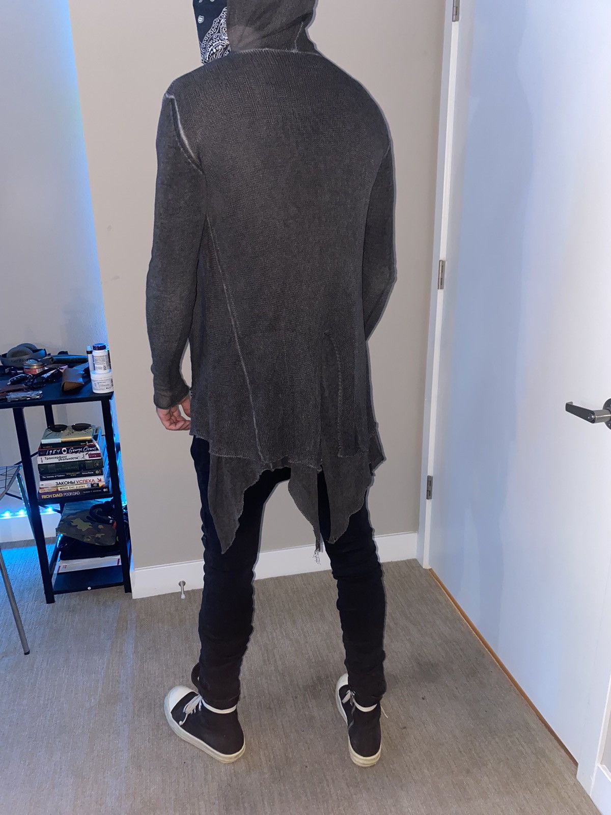 Lumen Et Umbra lumen et umbra layered cardigan zip up with hood Size US M / EU 48-50 / 2 - 10 Thumbnail