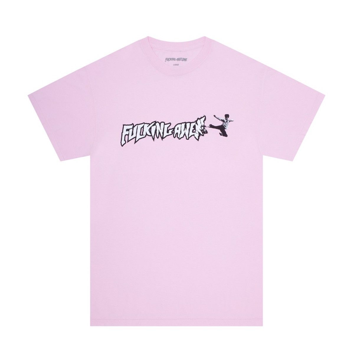 FUCKING AWESOME Tシャツ　ピンク Fucking Awesome- ファッキングオーサム】2025 STAMP LOGO TEE