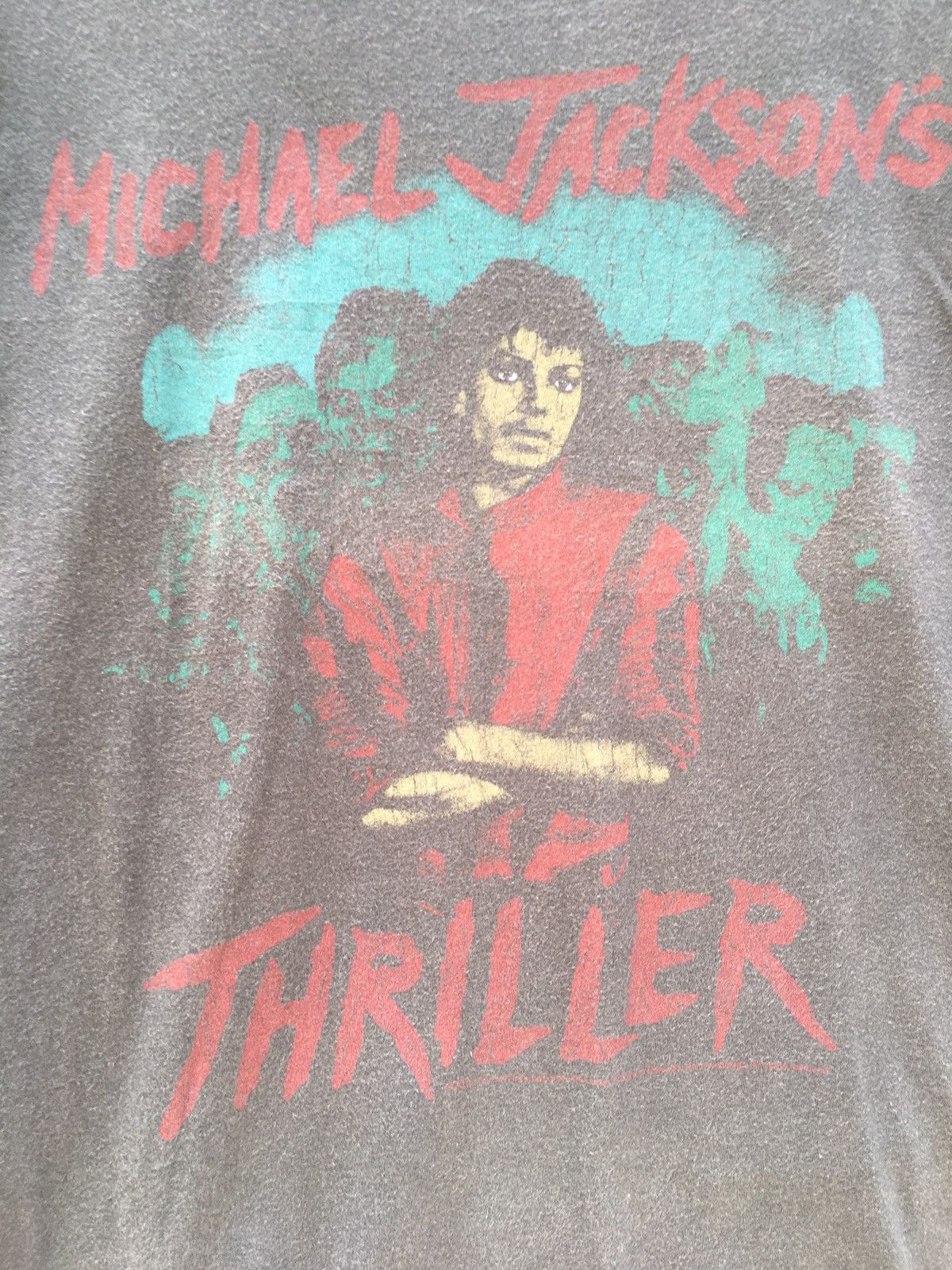 Band Tees Michael Jackson Thriller Photo print T shirt Size US S / EU 44-46 / 1 - 10 Thumbnail