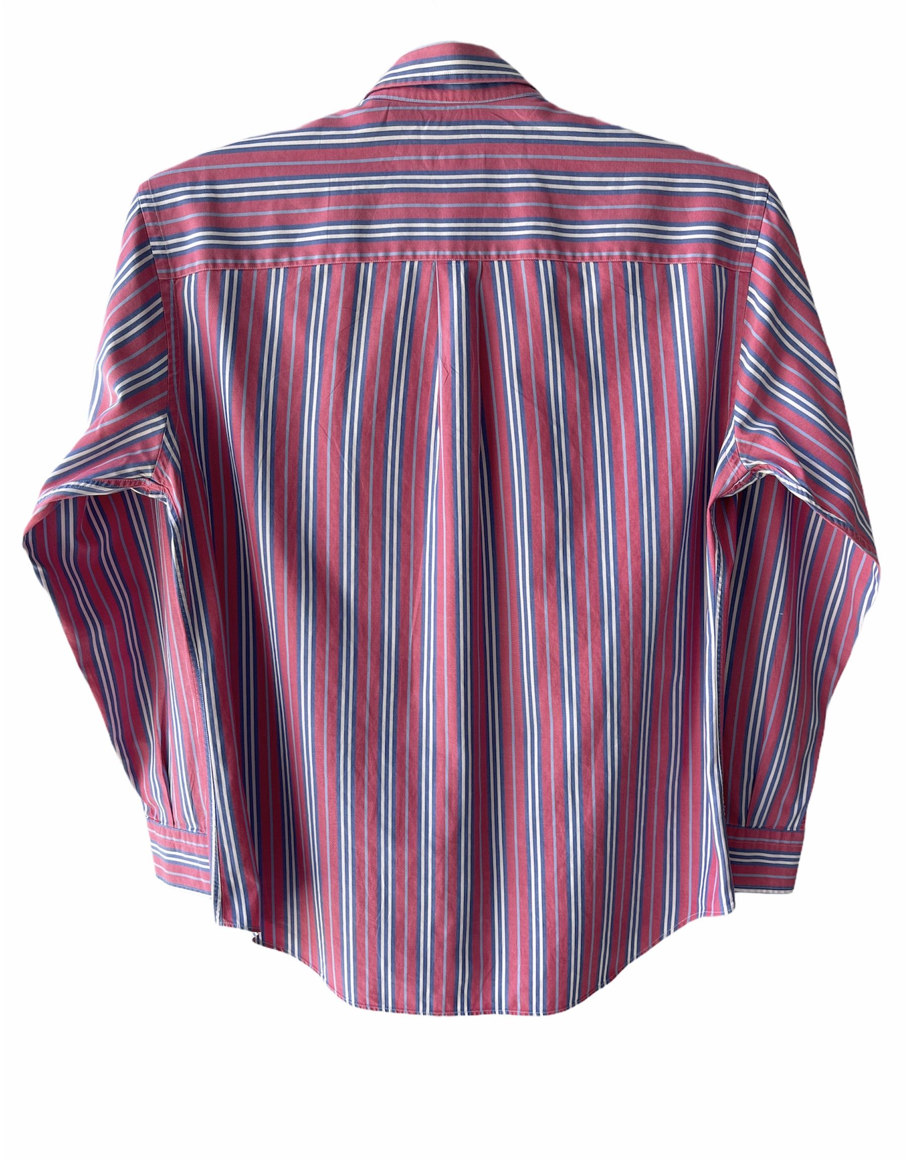 Burberry Burberry shirt striped pink white blue size M Size US M / EU 48-50 / 2 - 2 Thumbnail