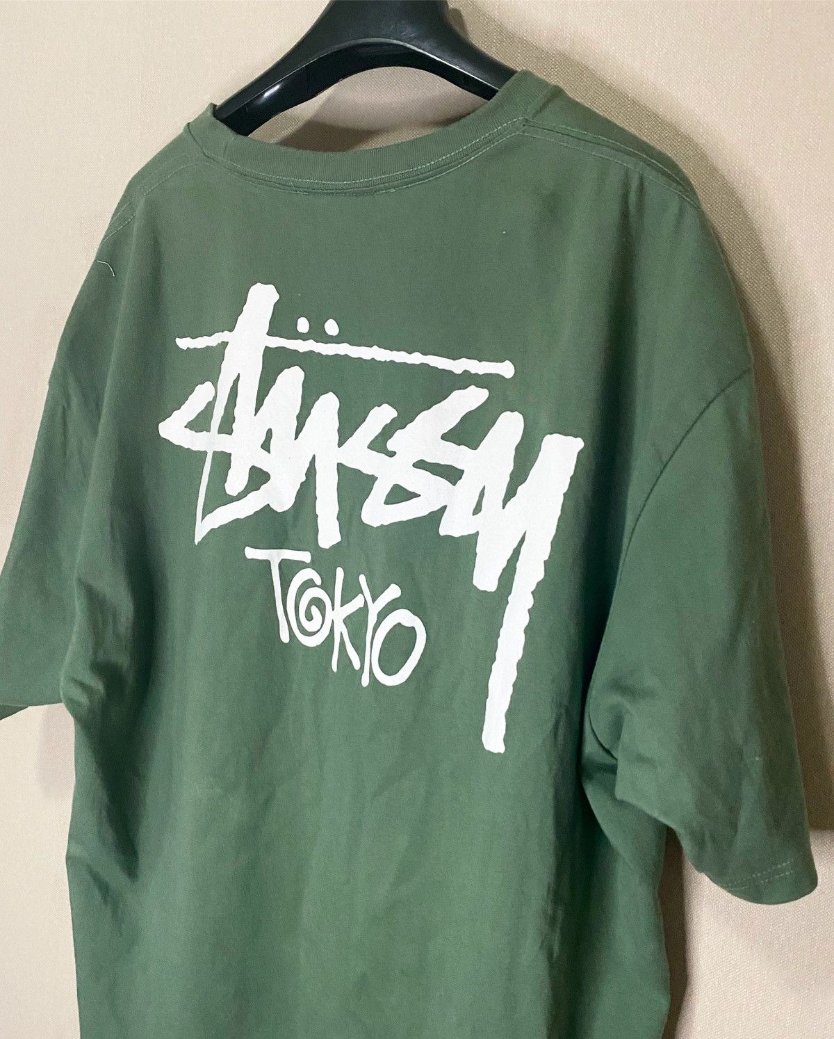 Stussy × Tokyo STUSSY Tokyo green tee | Grailed