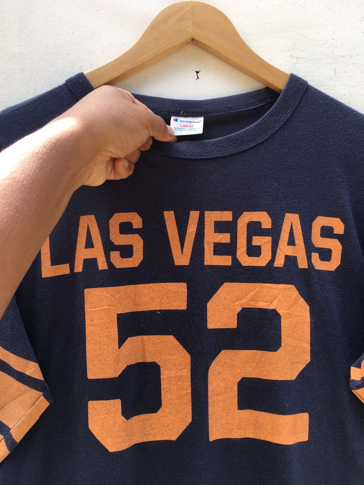 Champion Vintage Champion x Las Vages 52 T shirt Size US L / EU 52-54 / 3 - 7 Thumbnail