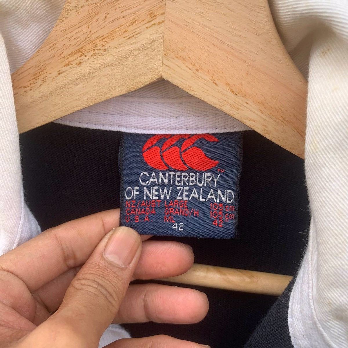 🔥BEST OFFER🔥Vtg Canterbury New Zealand All Black Polo Shirts