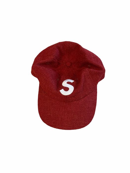 Supreme Supreme Terry S Logo 6-Panel Red Cap | Grailed