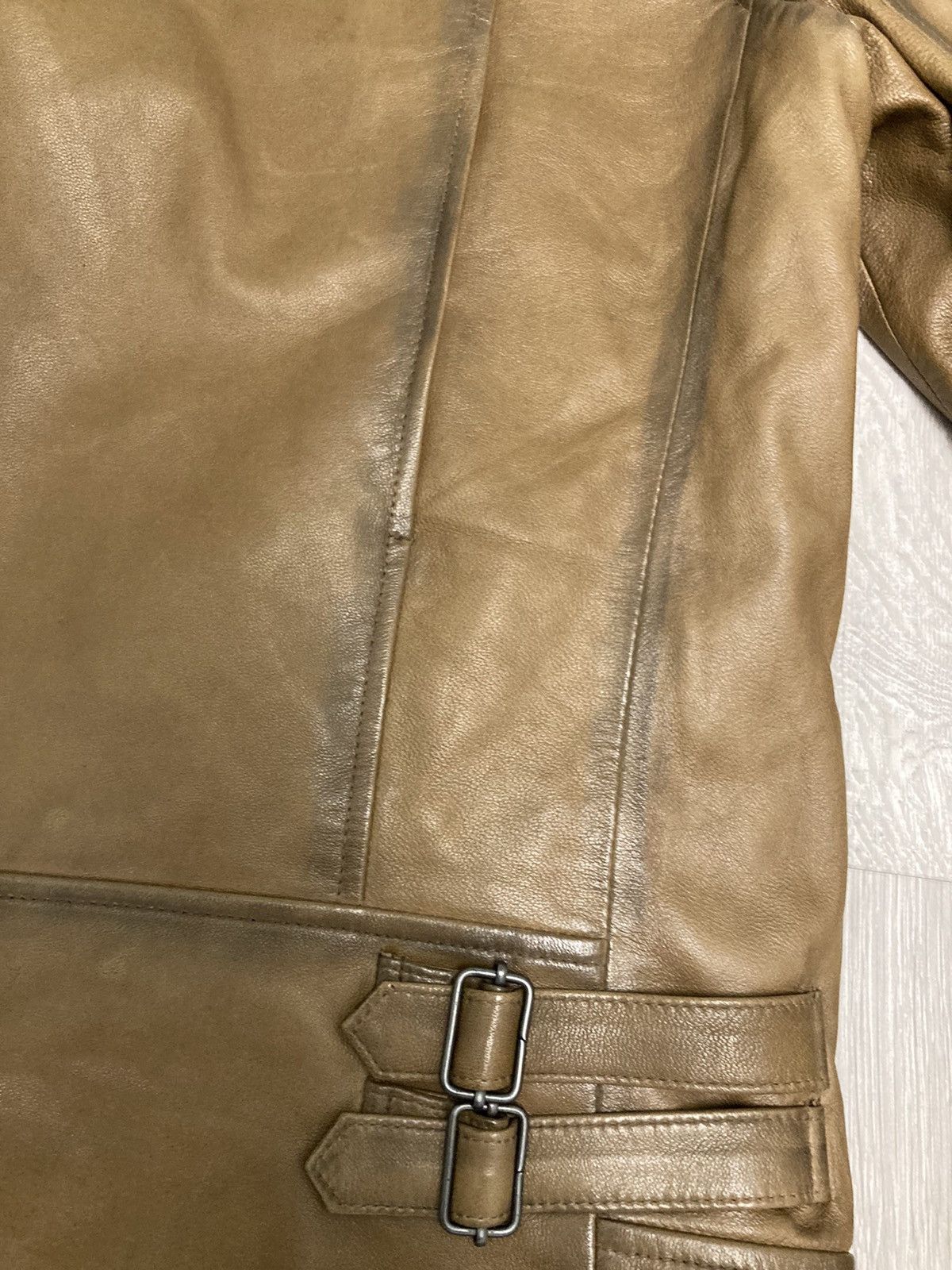 John Varvatos Asymmetrical leather biker jacket Size US M / EU 48-50 / 2 - 9 Thumbnail