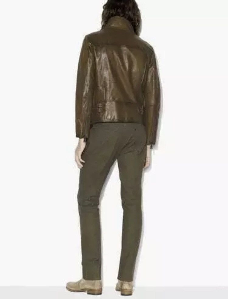 John Varvatos Asymmetrical leather biker jacket Size US M / EU 48-50 / 2 - 2 Thumbnail