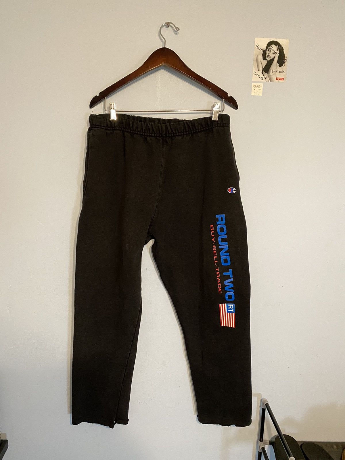 Champion × Round Two OG Round Two Sweatpants 🇺🇸 Size US 32 / EU 48 - 1 Thumbnail