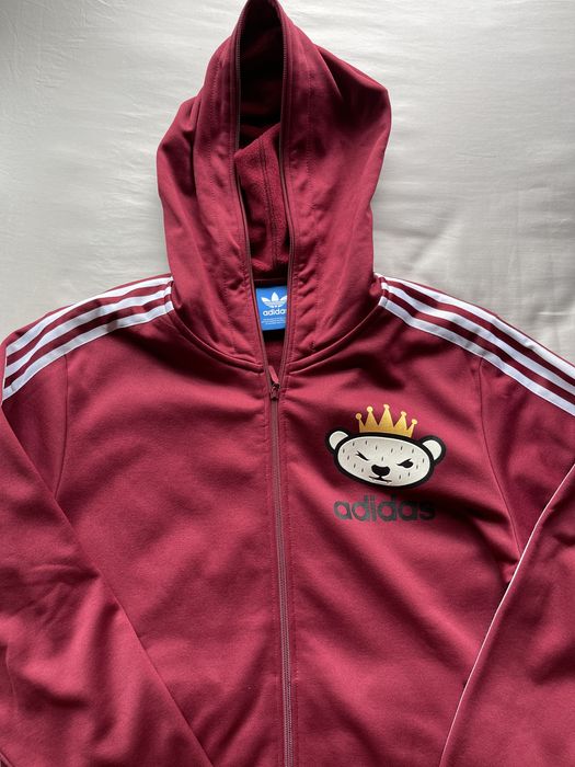 Adidas Nigo Adidas Originals Bear Full Zip Sweatshirt Grailed