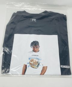 Juice Wrld X Revenge Photo Hoodie Blue Men's - SS20 - US