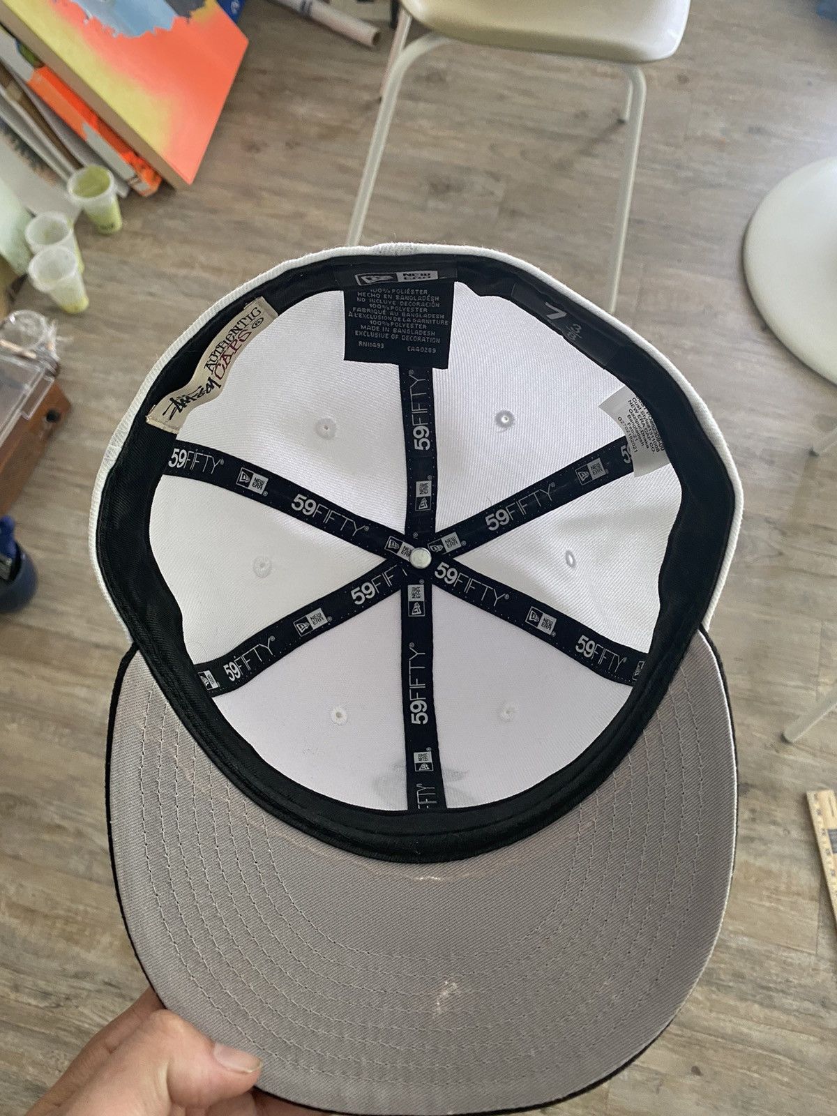 New Era × Stussy Stussy New Era Fitted 7 3/8 Curly S | Grailed