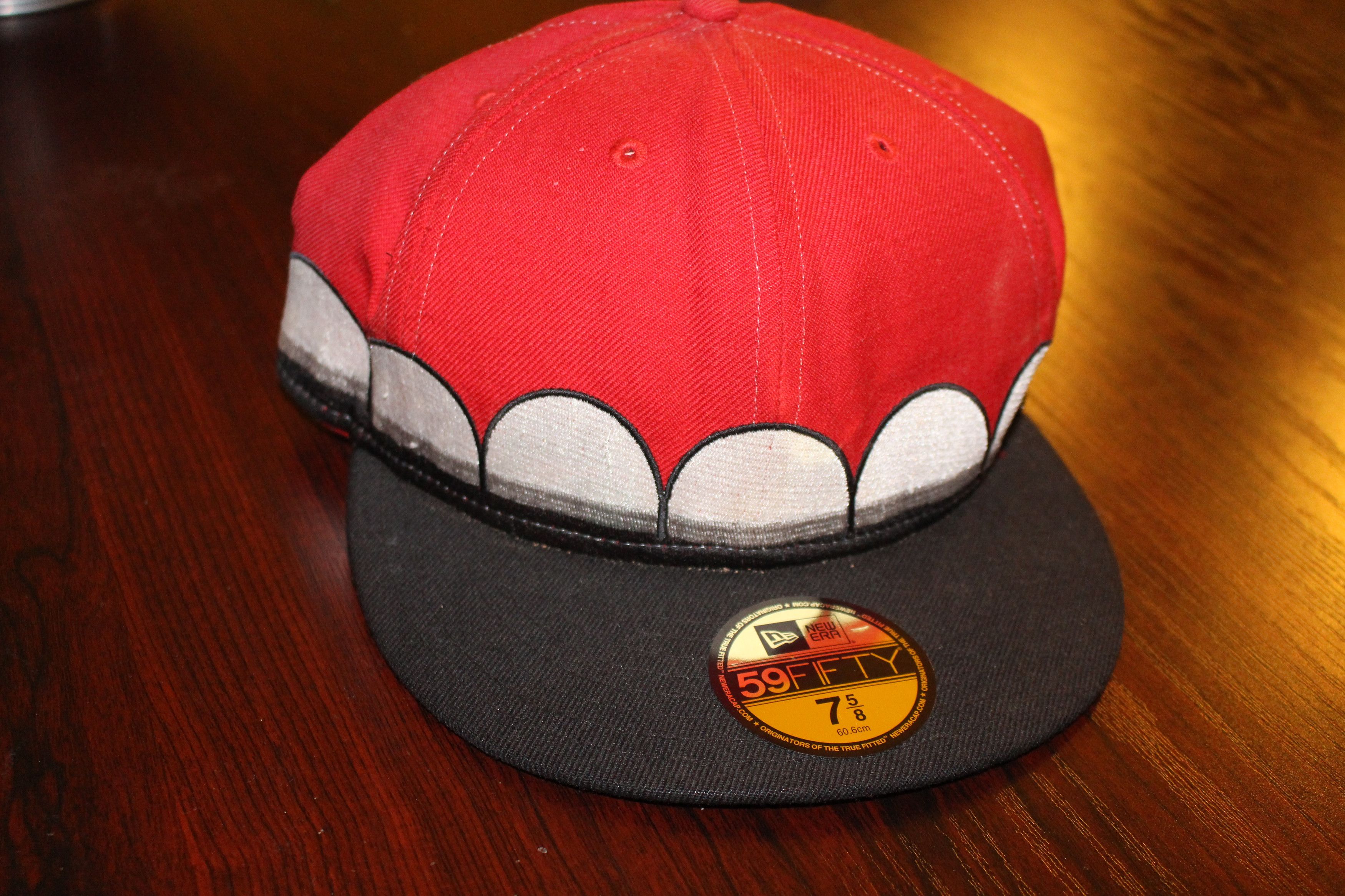 Original Fake New Era 59Fifty Teeth Hat | Grailed