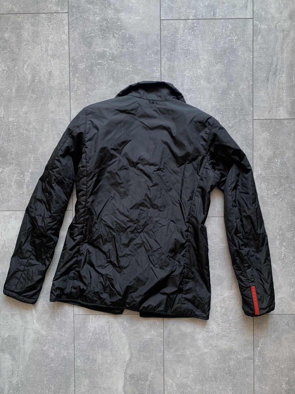Prada Prada nylon red logo luxury light jacket woman Size M / US 6-8 / IT 42-44 - 13 Thumbnail