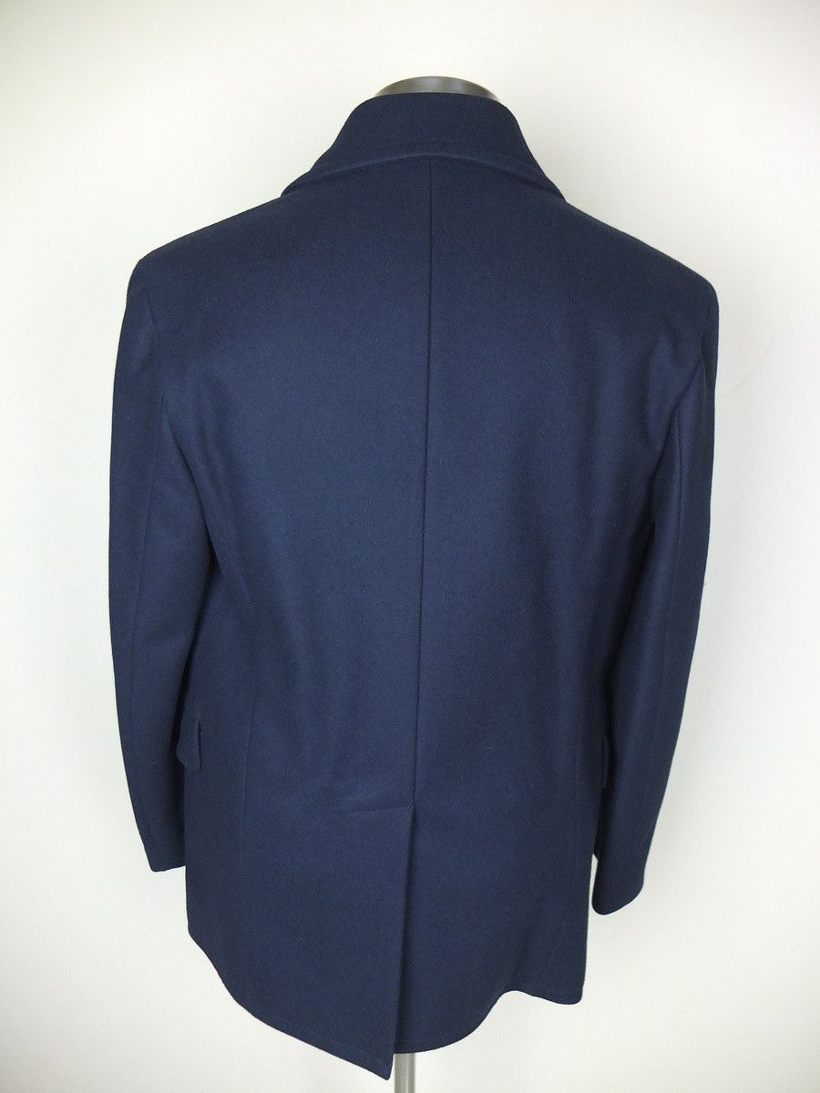 Maison Margiela MARTIN MARGIELA navy double-breasted coat Size US L / EU 52-54 / 3 - 4 Thumbnail