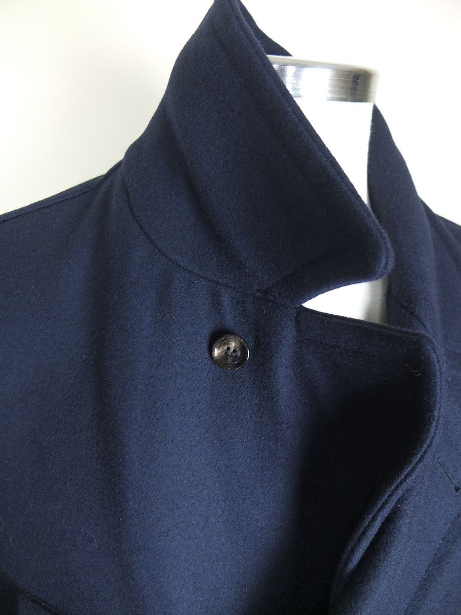 Maison Margiela MARTIN MARGIELA navy double-breasted coat Size US L / EU 52-54 / 3 - 3 Thumbnail