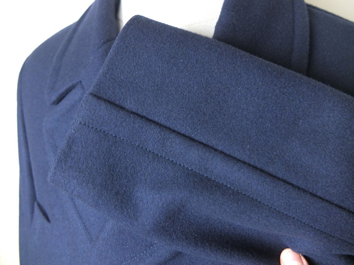 Maison Margiela MARTIN MARGIELA navy double-breasted coat Size US L / EU 52-54 / 3 - 7 Thumbnail