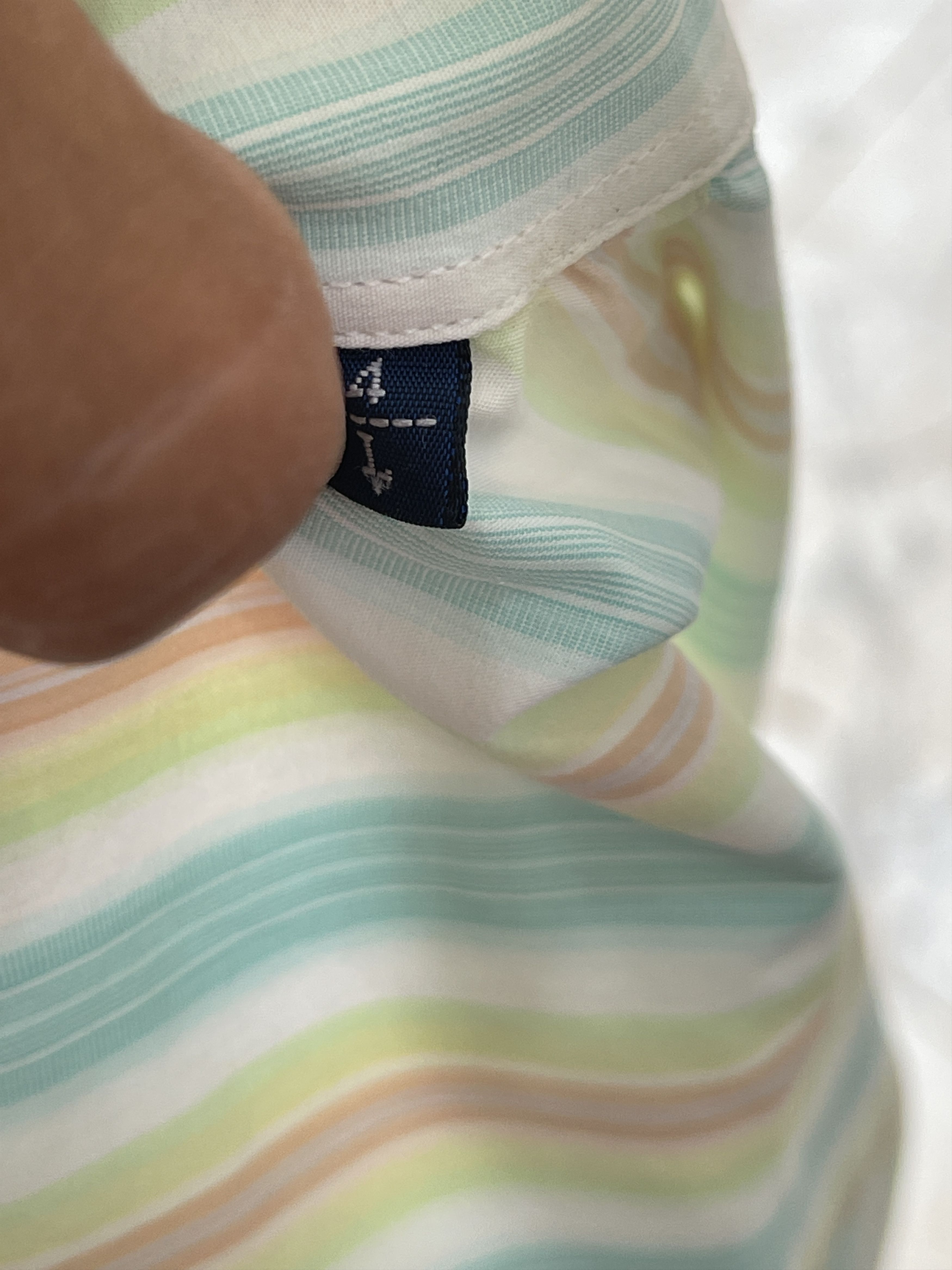 Burberry Burberry rainbow striped shirt summer size L short sleeve Size US L / EU 52-54 / 3 - 5 Thumbnail