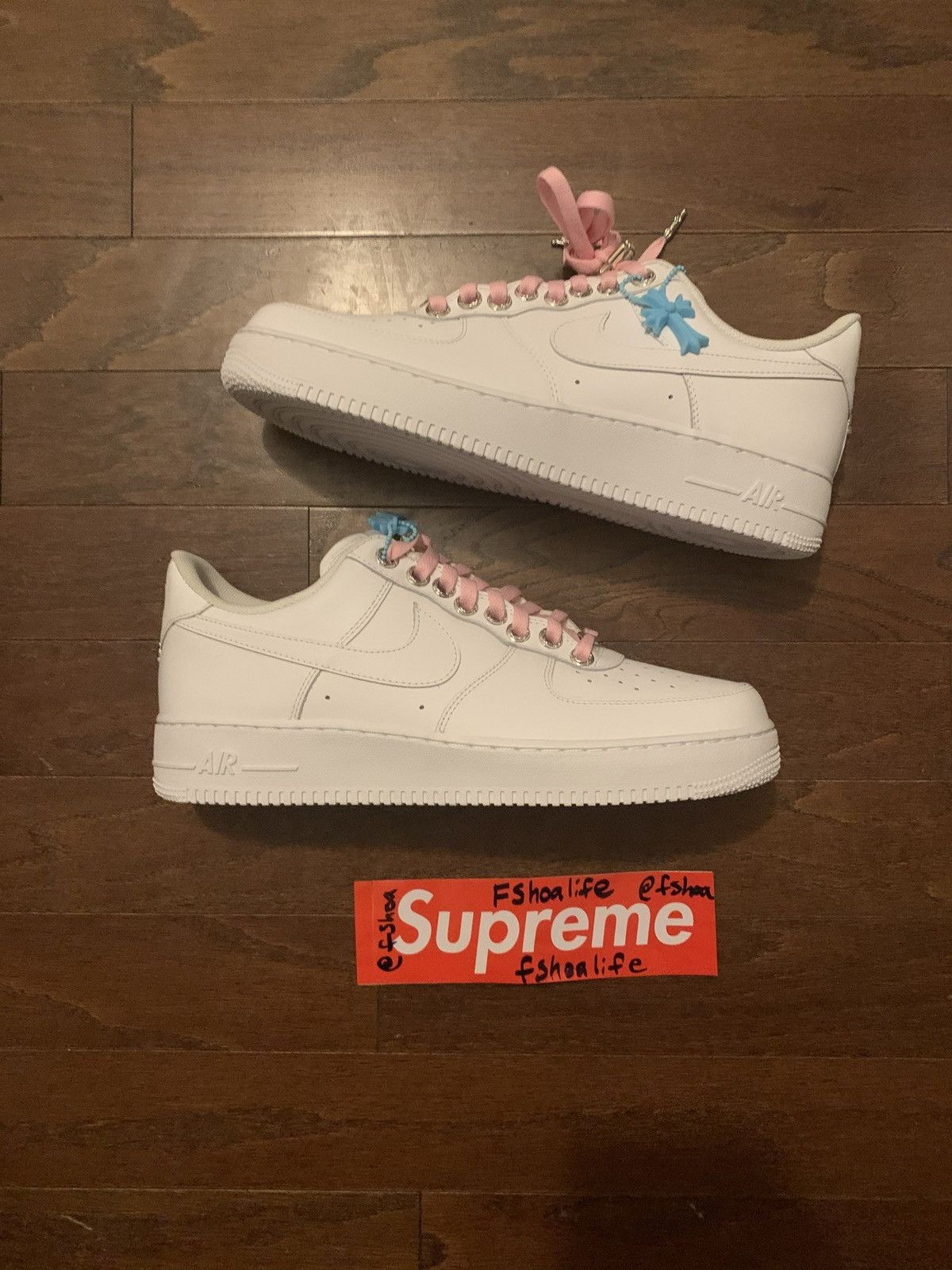 dhgate chrome heart air force 1｜TikTok Search