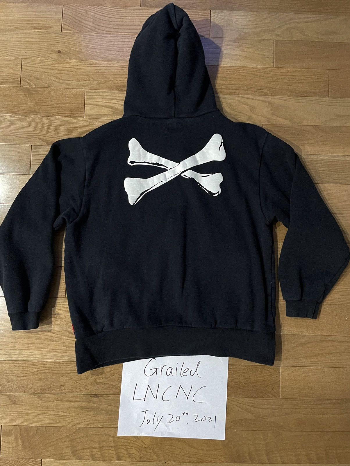 Wtaps Wtaps Crossbone Hoodie Black Size L | Grailed