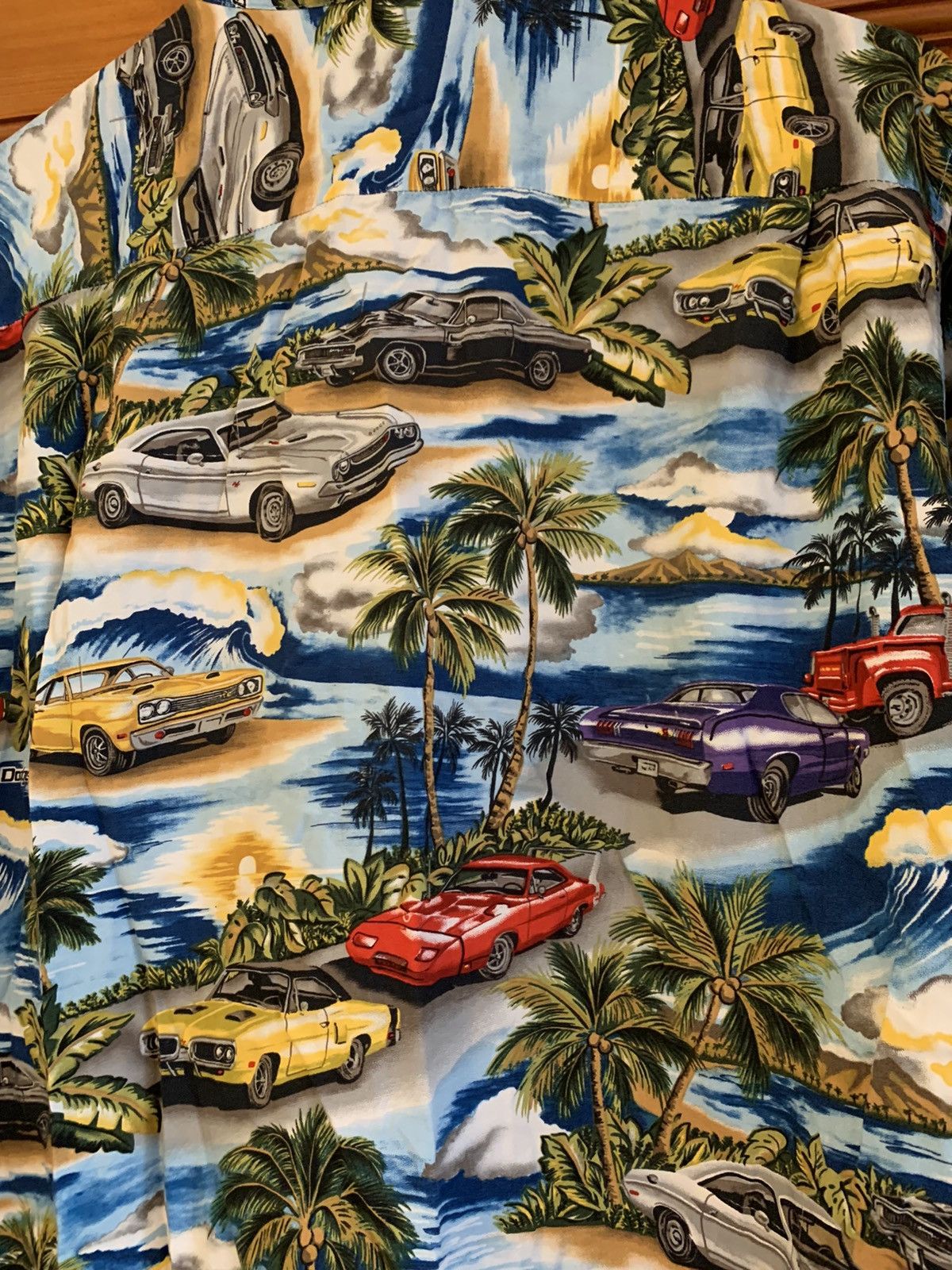 Reyn Spooner × Vintage *RARE* Vintage Reyn Spooner Dodge Hawaiian Paradise Shirt L Size US L / EU 52-54 / 3 - 4 Thumbnail