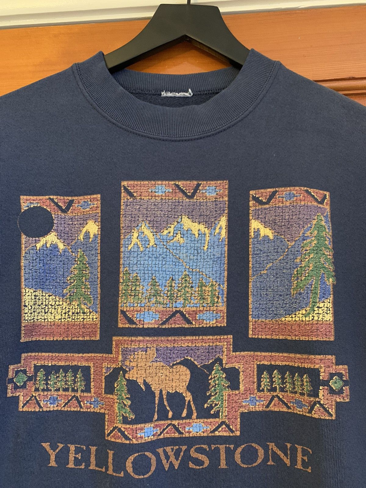 Vintage *RARE* Vintage Yellowstone National Park Crewneck Sweatshirt Size US S / EU 44-46 / 1 - 2 Thumbnail