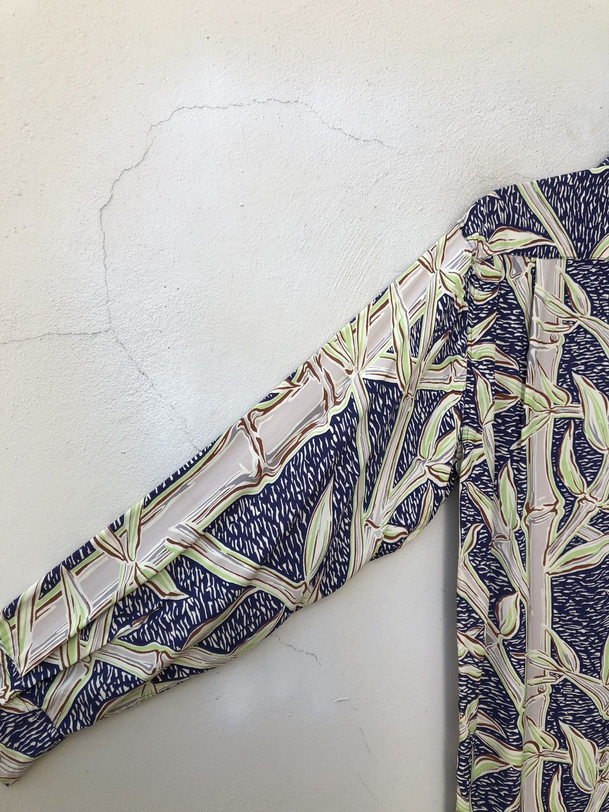 Japanese Brand × Wacko Maria Sun Surf Japan Bamboo Long Sleeve Rayon Hawaiian Shirt Size US M / EU 48-50 / 2 - 17 Thumbnail