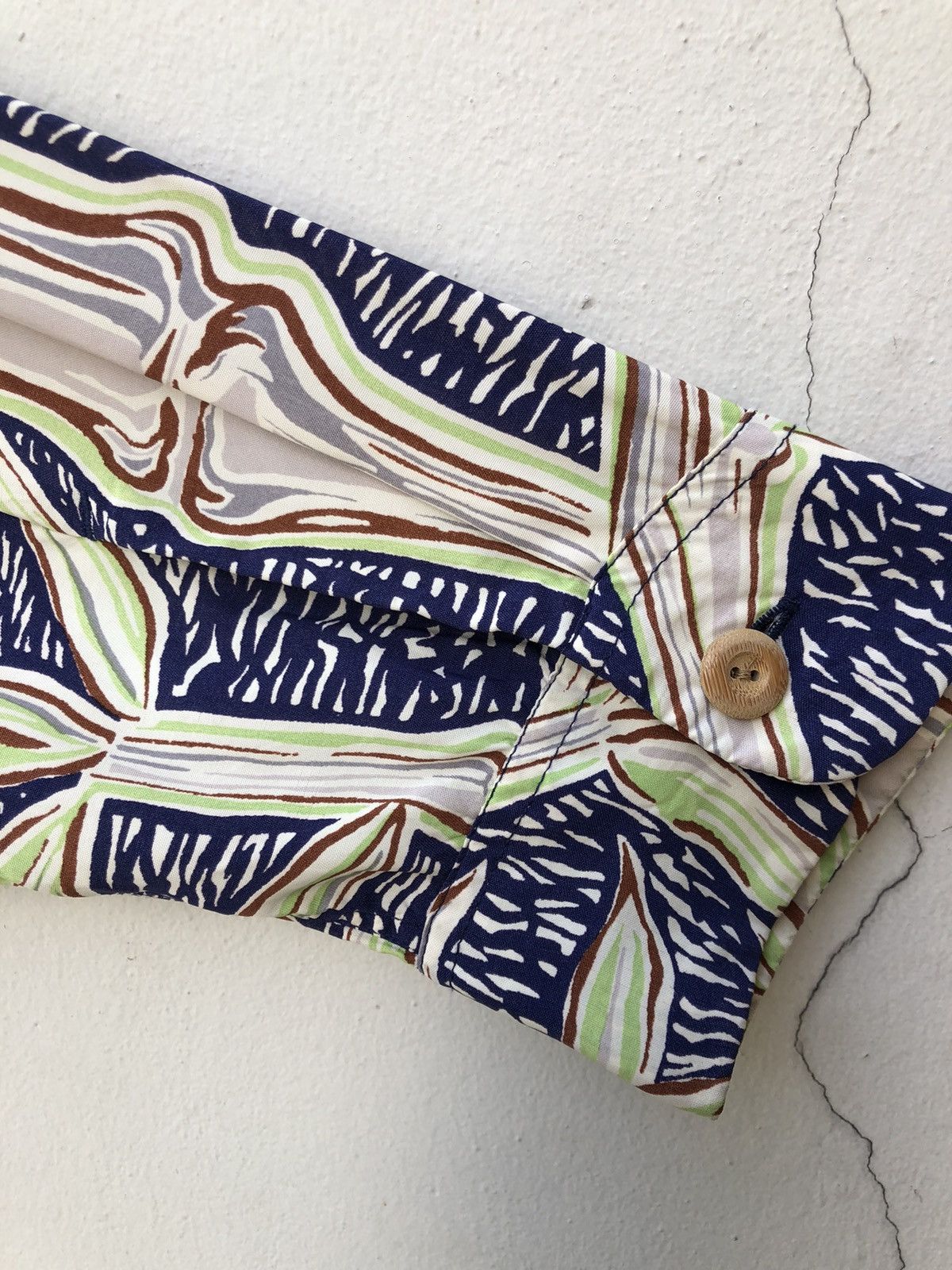 Japanese Brand × Wacko Maria Sun Surf Japan Bamboo Long Sleeve Rayon Hawaiian Shirt Size US M / EU 48-50 / 2 - 16 Thumbnail