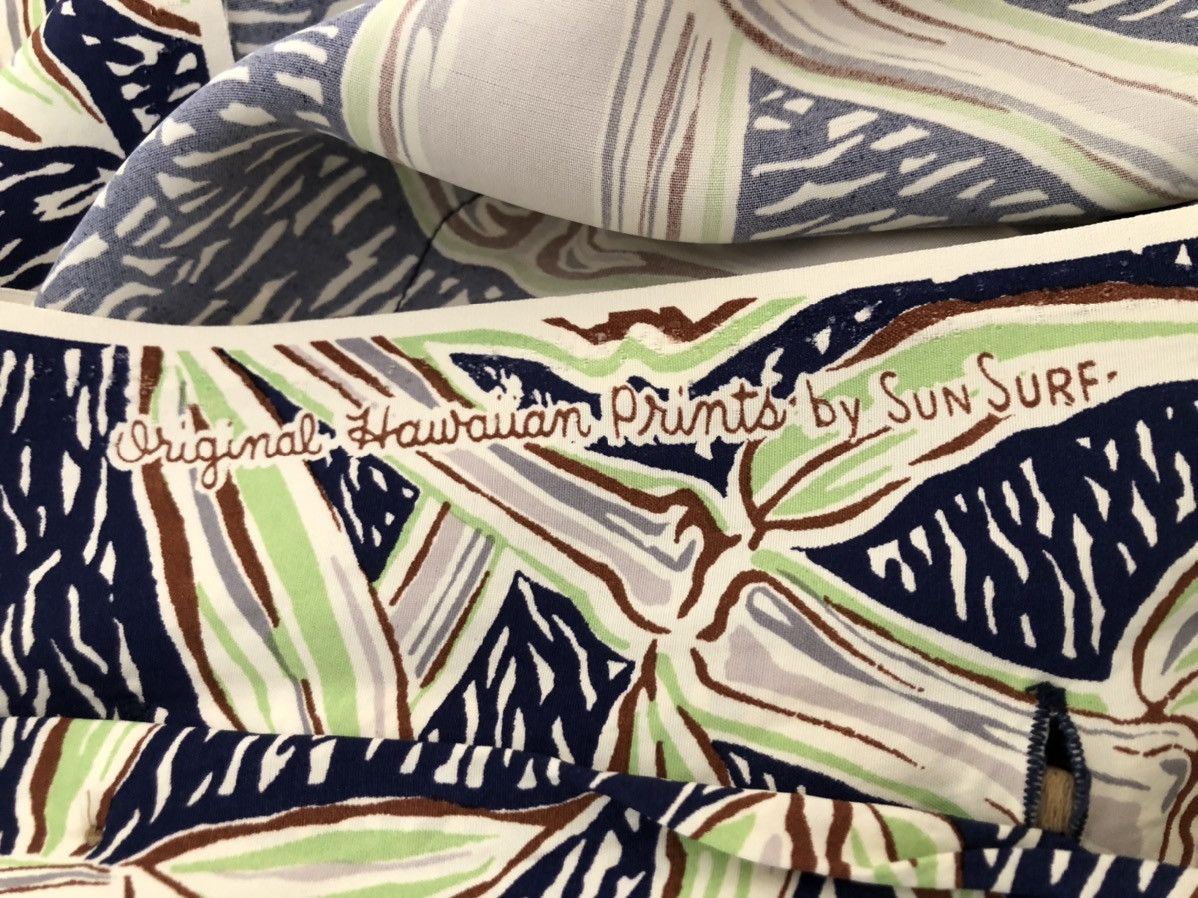 Japanese Brand × Wacko Maria Sun Surf Japan Bamboo Long Sleeve Rayon Hawaiian Shirt Size US M / EU 48-50 / 2 - 20 Thumbnail