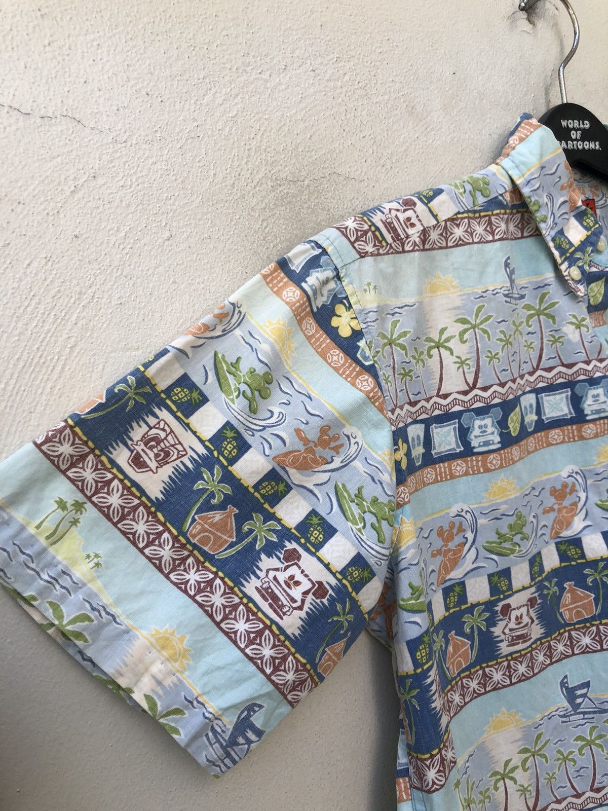 Disney Vintage Reyn Spooner X Disney Mickey Mouse Hawaiian Shirt Size US XS / EU 42 / 0 - 9 Thumbnail