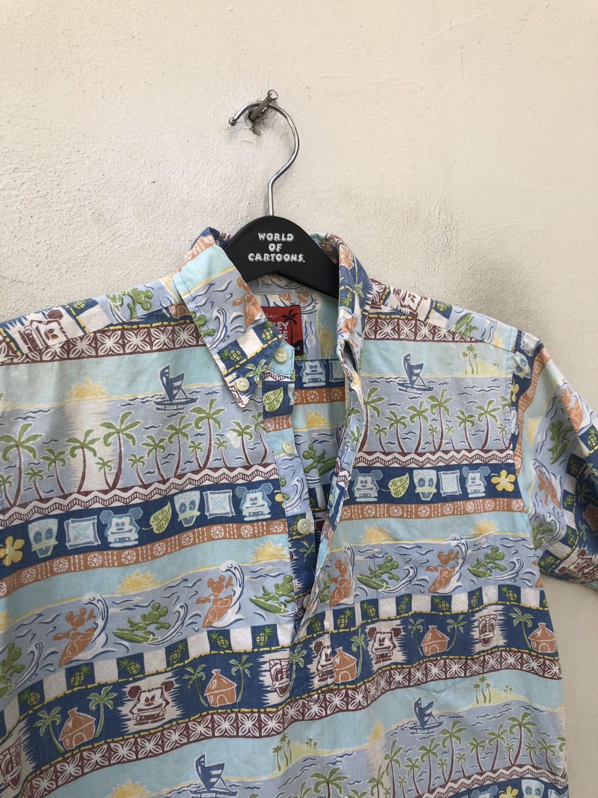 Disney Vintage Reyn Spooner X Disney Mickey Mouse Hawaiian Shirt Size US XS / EU 42 / 0 - 7 Thumbnail
