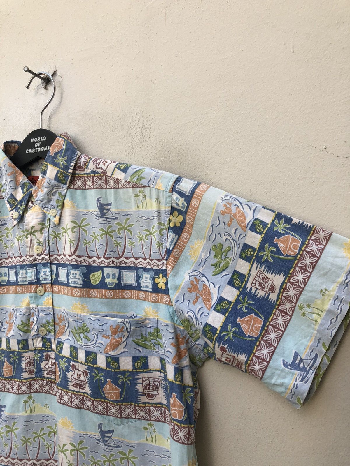 Disney Vintage Reyn Spooner X Disney Mickey Mouse Hawaiian Shirt Size US XS / EU 42 / 0 - 6 Thumbnail