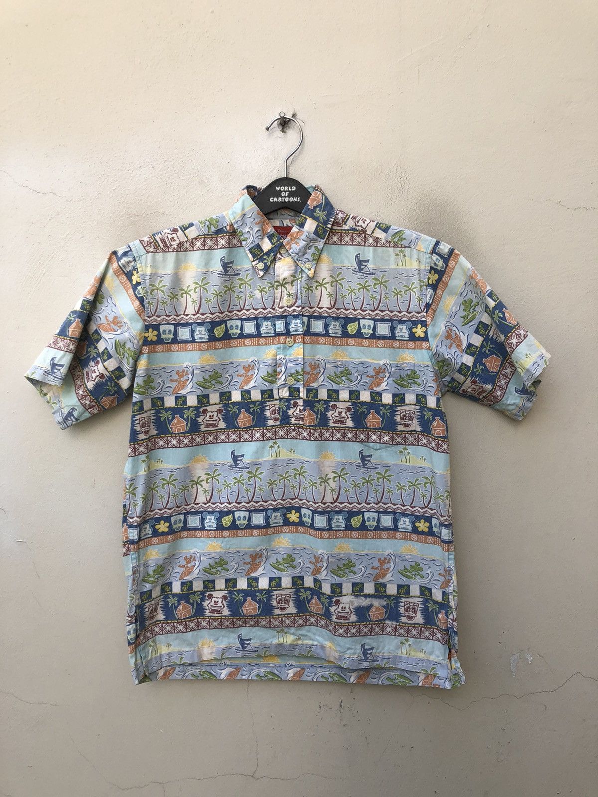 Disney Vintage Reyn Spooner X Disney Mickey Mouse Hawaiian Shirt Size US XS / EU 42 / 0 - 3 Thumbnail