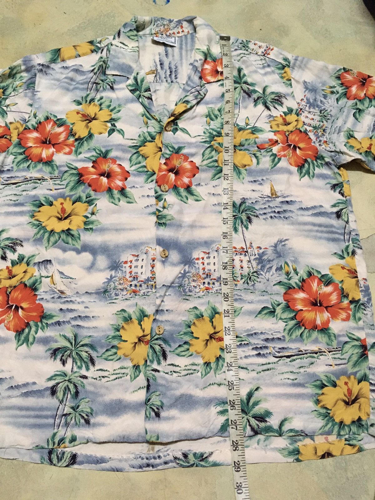 Other Vintage Hawaii Shirt Button Up Floral motive made in hawaii Size US L / EU 52-54 / 3 - 5 Thumbnail