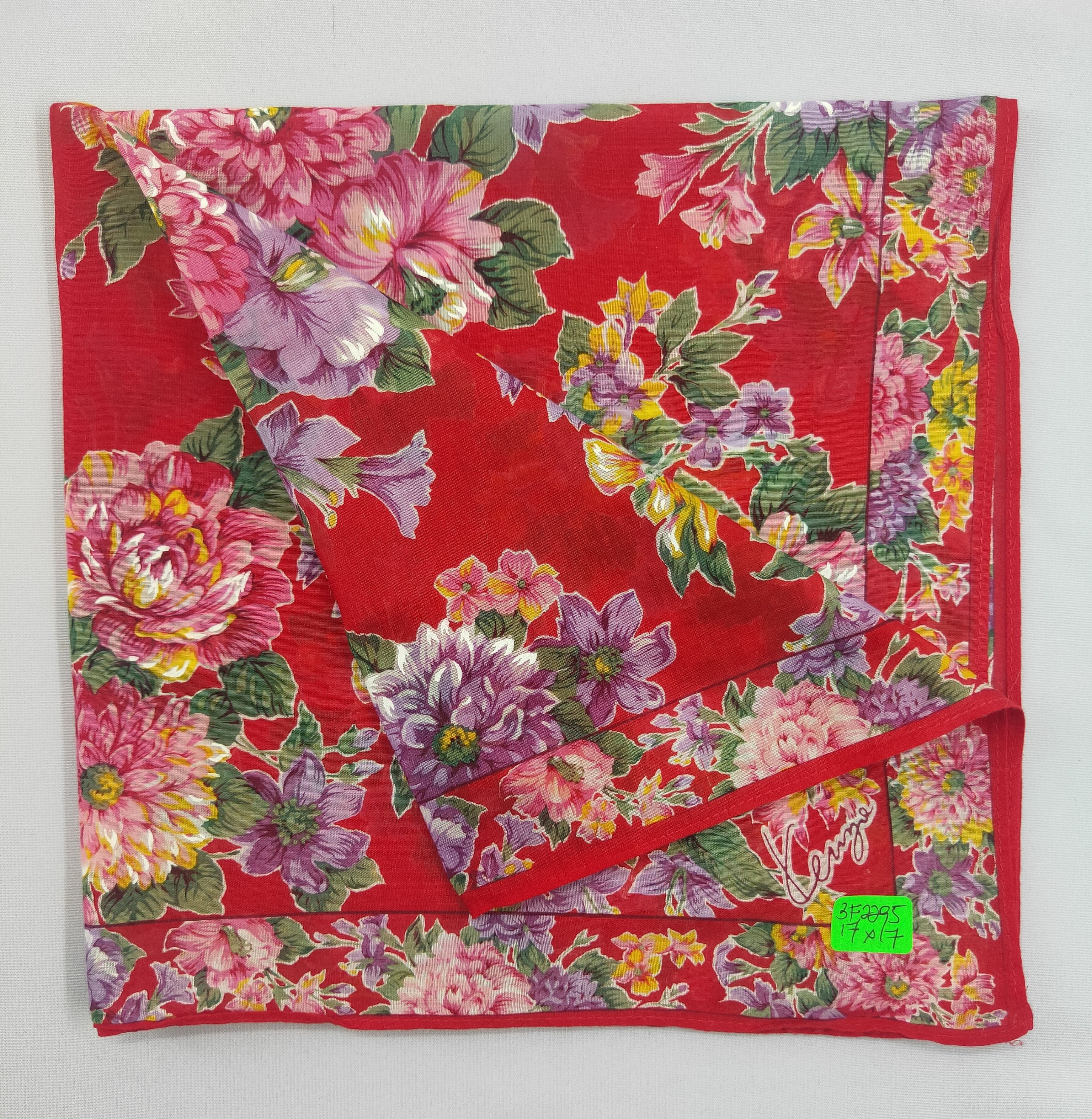 Kenzo × Vintage Kenzo Handkerchief neckerchief bandana - 3F2295 Size ONE SIZE - 1 Thumbnail