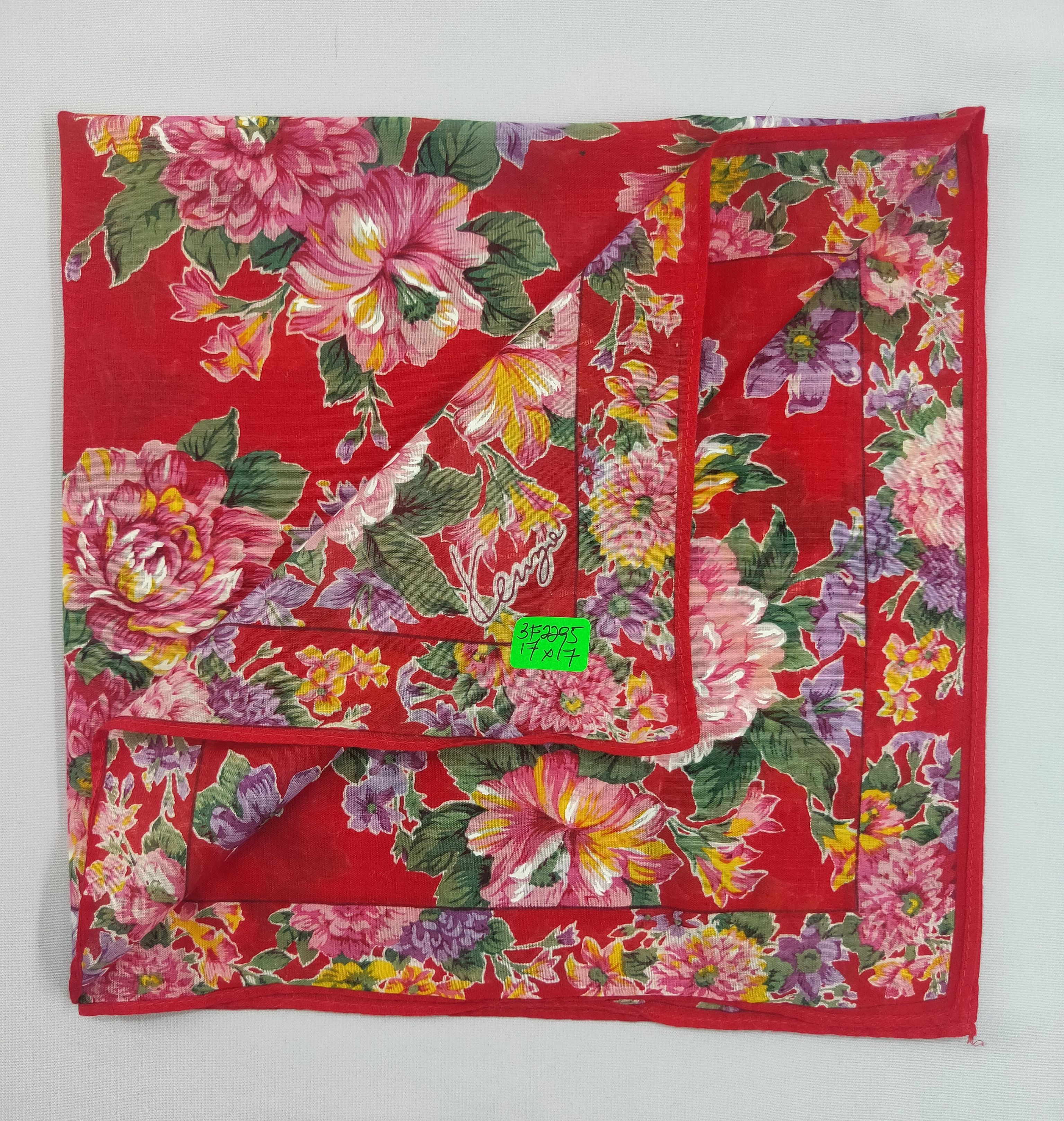 Kenzo × Vintage Kenzo Handkerchief neckerchief bandana - 3F2295 Size ONE SIZE - 2 Thumbnail