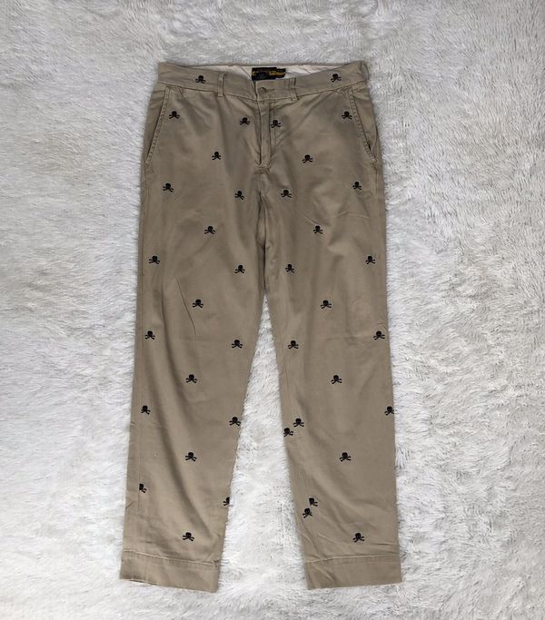 Polo skull outlet and crossbones pants