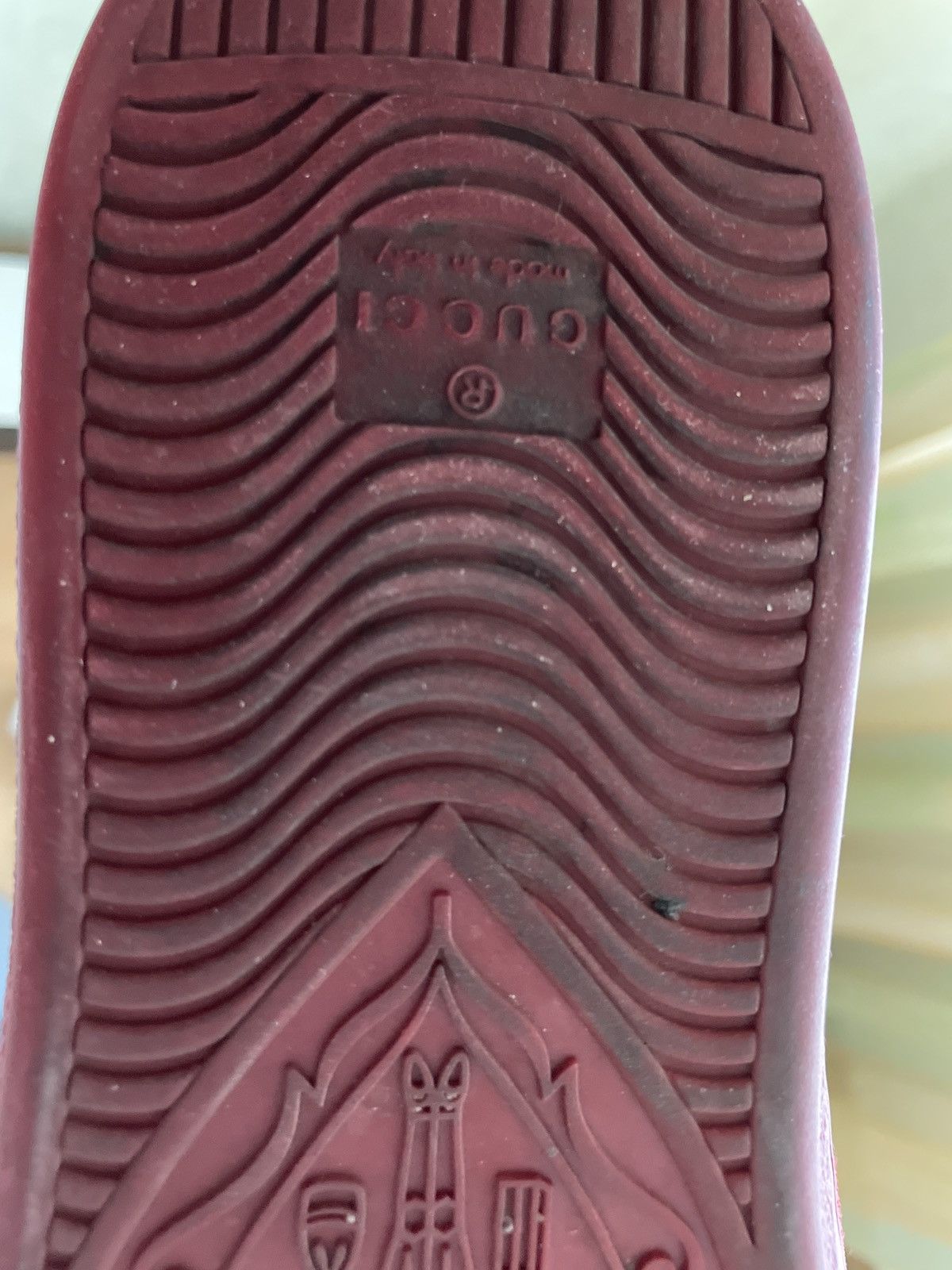 Gucci Men's Ace GG Supreme sneaker Size US 11.5 / EU 44-45 - 12 Thumbnail