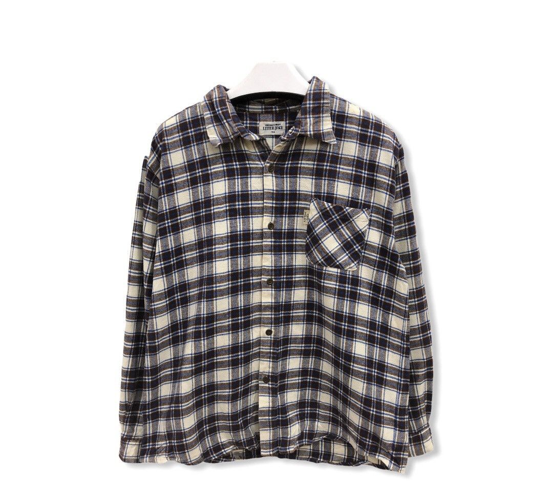 Vintage Vintage Little Joke Flannel Shirt 👕 Grailed