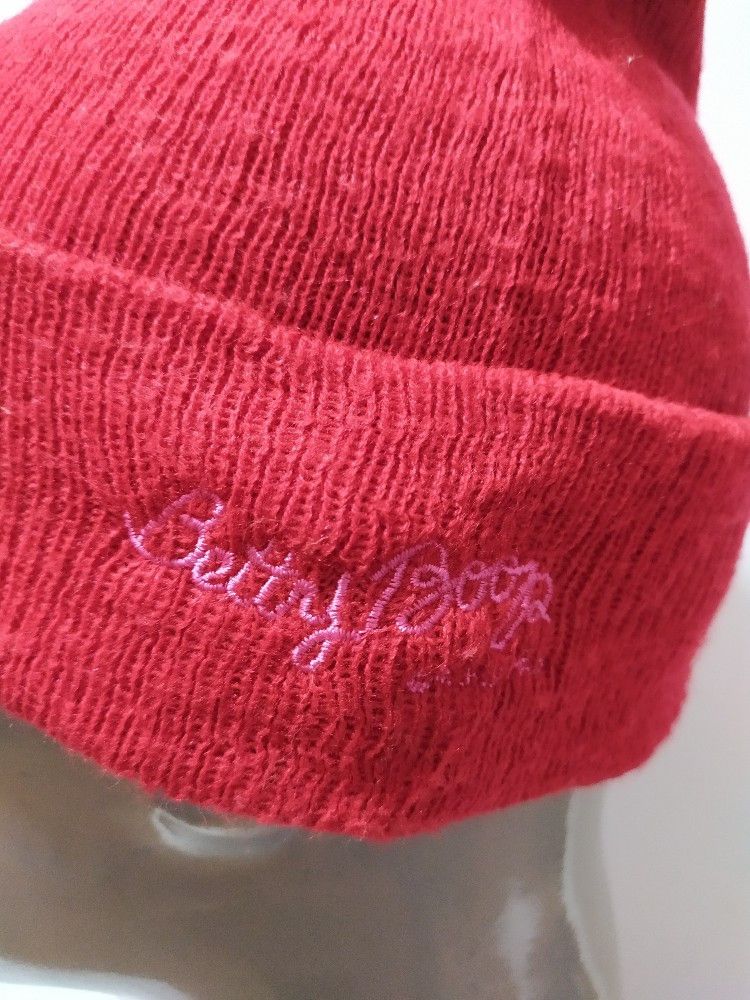 Cartoon Network Embroidery Betty Boop beanie Nice design print Size ONE SIZE - 4 Thumbnail